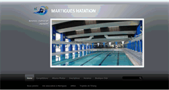 Desktop Screenshot of martigues-natation.com